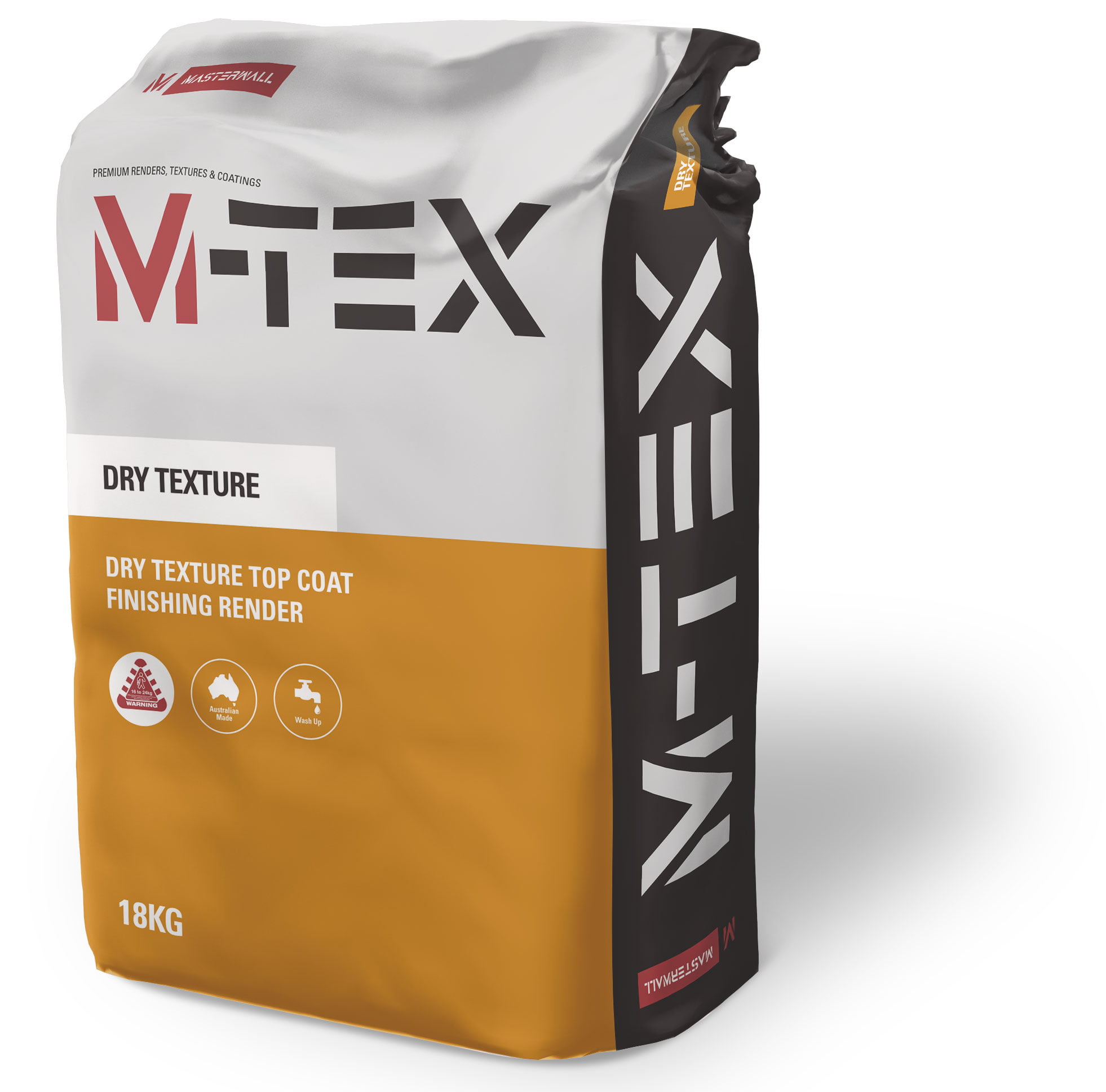 Dry Texture Cementitious Bag Render Coat Even Texture Finish | M-TEX Products Range