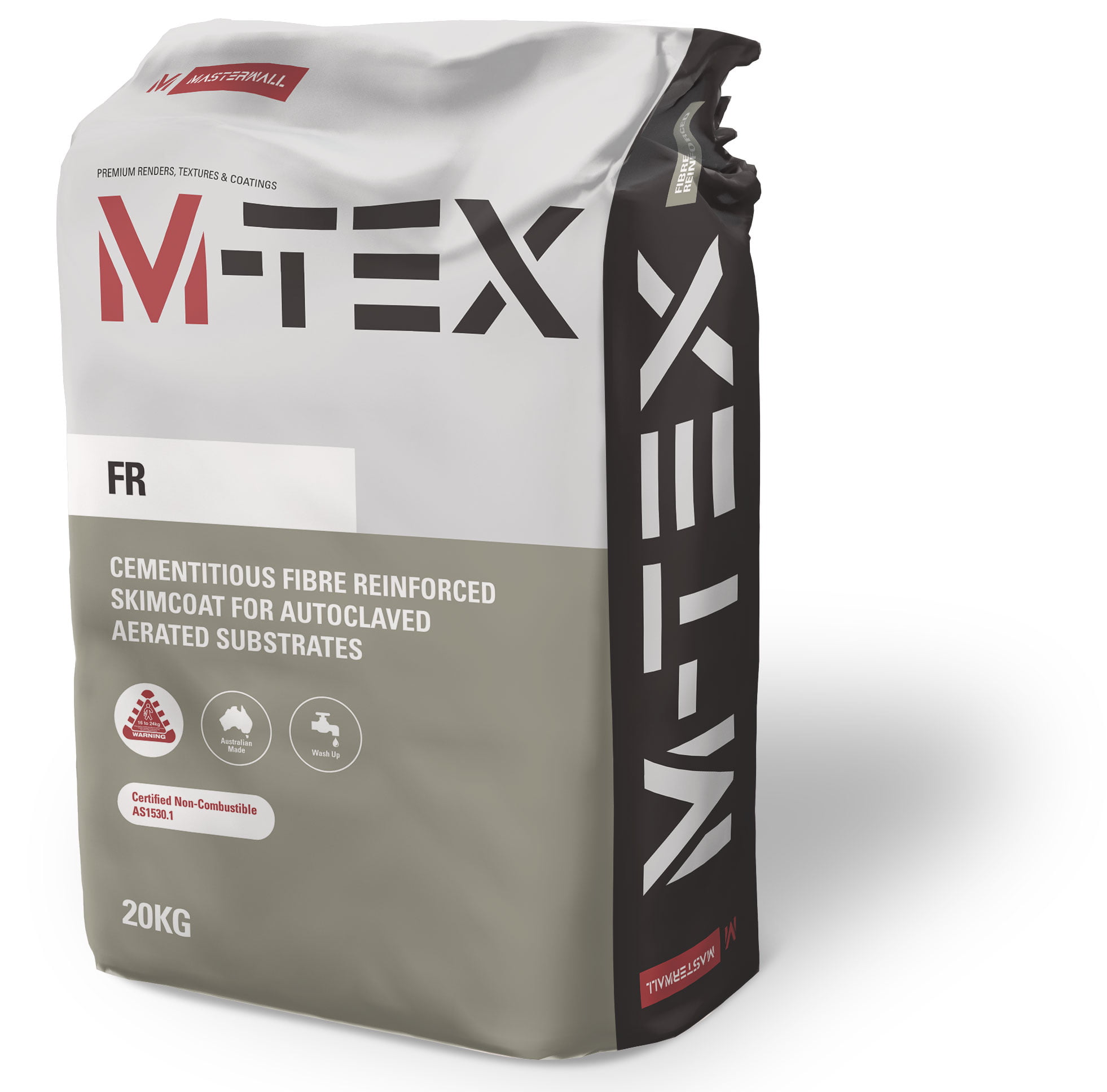 Fibre Reinforced Cementitious Base Coat Microfibre AAC | M-TEX Products Range