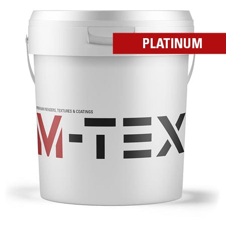 M TEX Platinum Texture Premium Acrylic Coarse Finish Extensive Colour Range | M-TEX Products Range